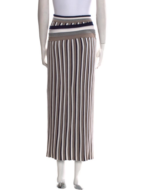 Gabriela Hearst Virgin Wool Midi Length Skirt