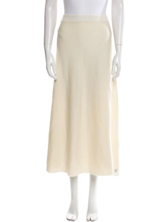 Gabriela Hearst Wool Midi Length Skirt