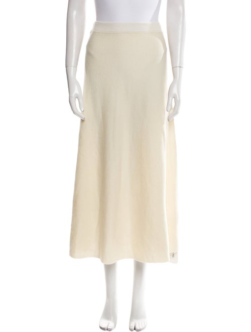 Gabriela Hearst Wool Midi Length Skirt