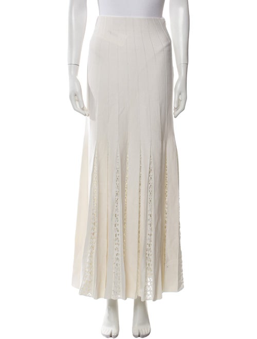 Gabriela Hearst Pleated Accents Midi Length Skirt