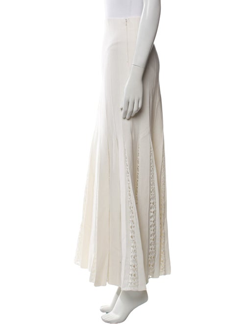 Gabriela Hearst Pleated Accents Midi Length Skirt