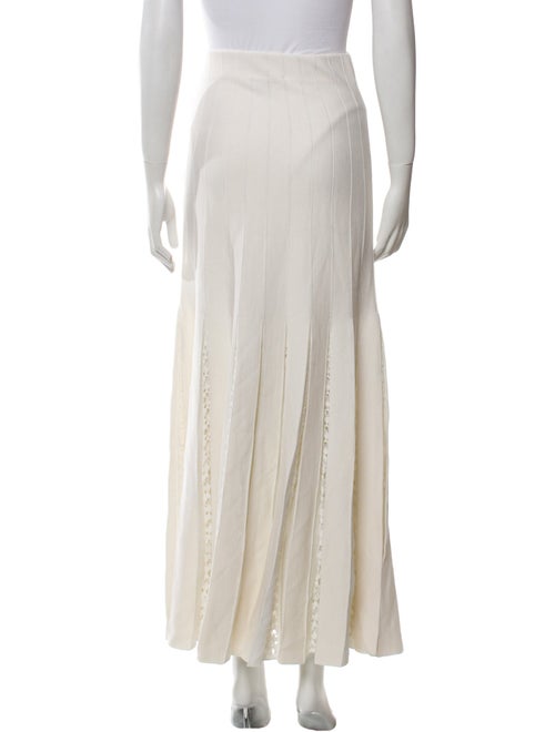 Gabriela Hearst Pleated Accents Midi Length Skirt