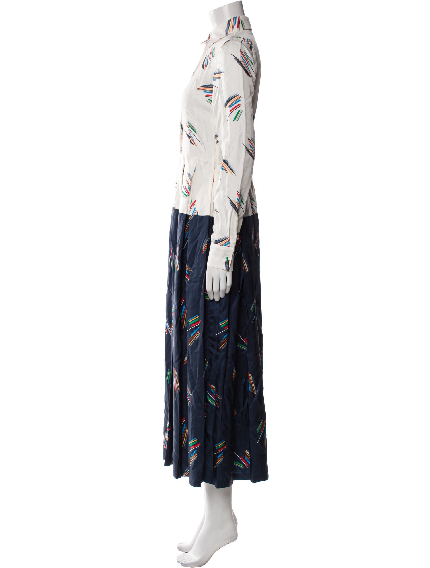 Gabriela Hearst Floral Print Long Dress