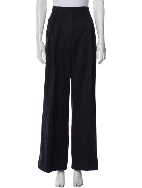 Gabriela Hearst Wool Wide Leg Pants