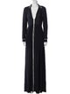 Gabriela Hearst V-Neck Long Dress