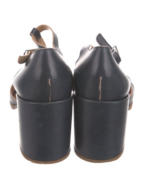 Gabriela Hearst Leather T-Strap Pumps