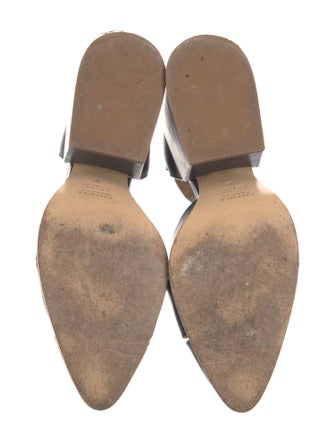 Gabriela Hearst Leather T-Strap Pumps