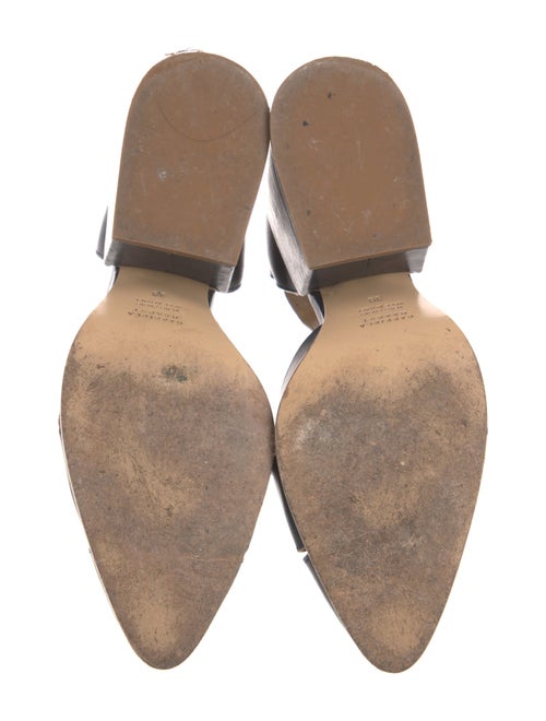 Gabriela Hearst Leather T-Strap Pumps