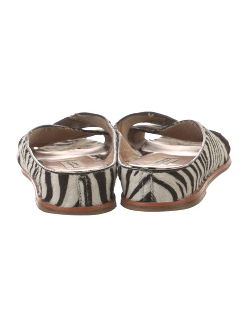 Gabriela Hearst Ponyhair Animal Print Slides