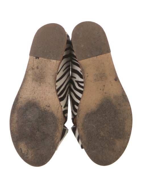 Gabriela Hearst Ponyhair Animal Print Slides