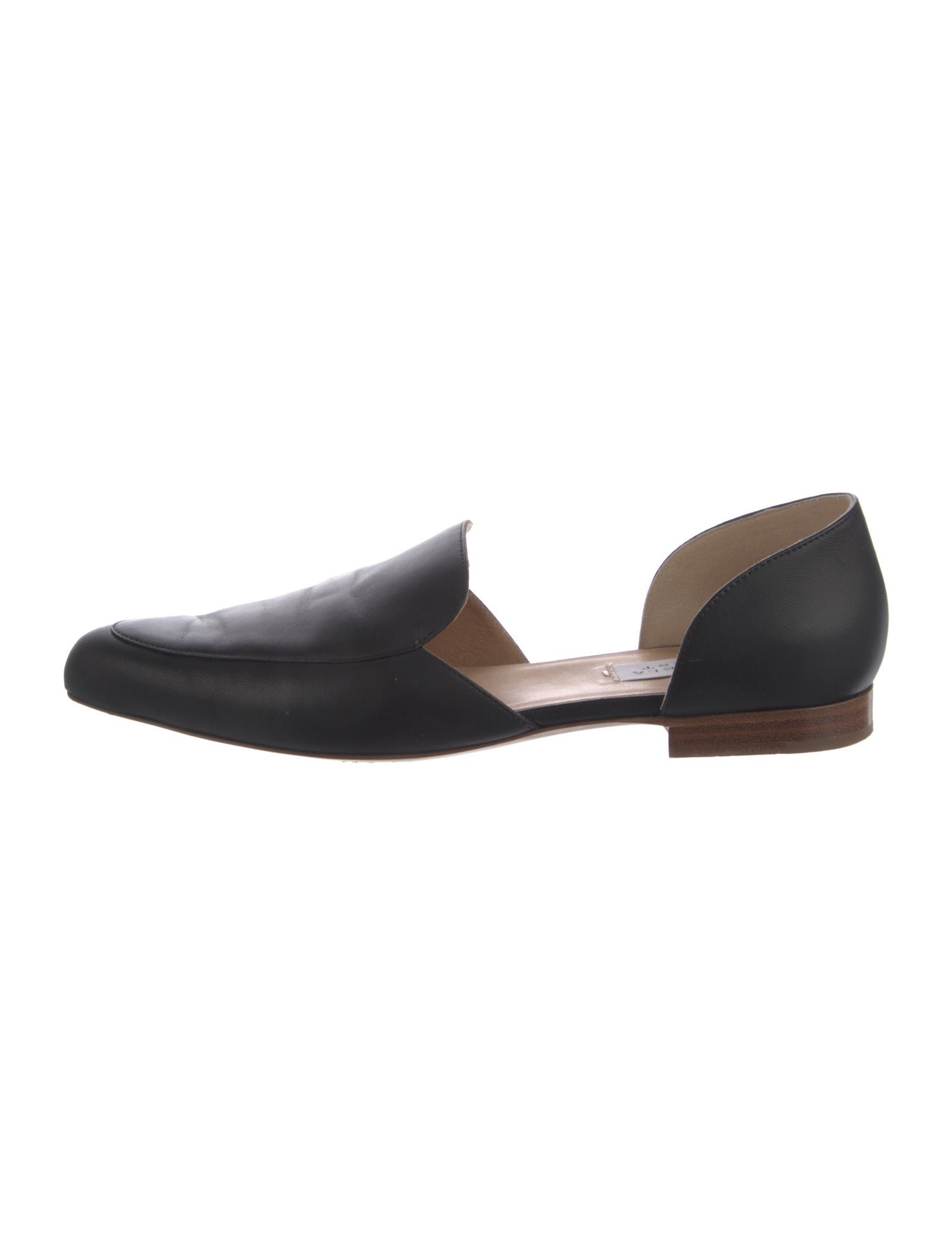 Gabriela Hearst Leather D'Orsay Flats