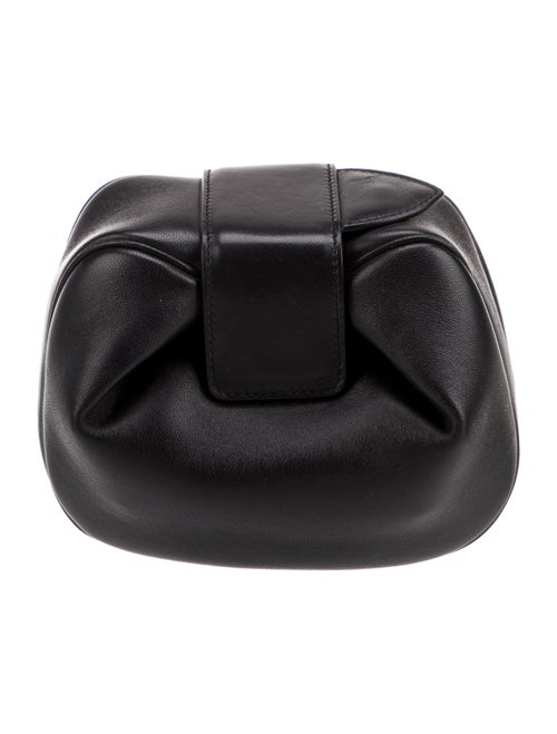 Gabriela Hearst Leather soft demi clutch