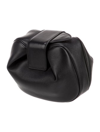 Gabriela Hearst Leather soft demi clutch