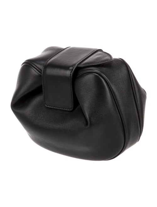Gabriela Hearst Leather soft demi clutch