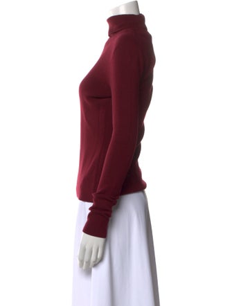 Gabriela Hearst Turtleneck Long Sleeve Top