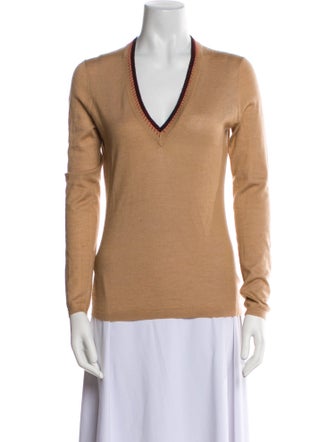 Gabriela Hearst Cashmere V-Neck Sweater
