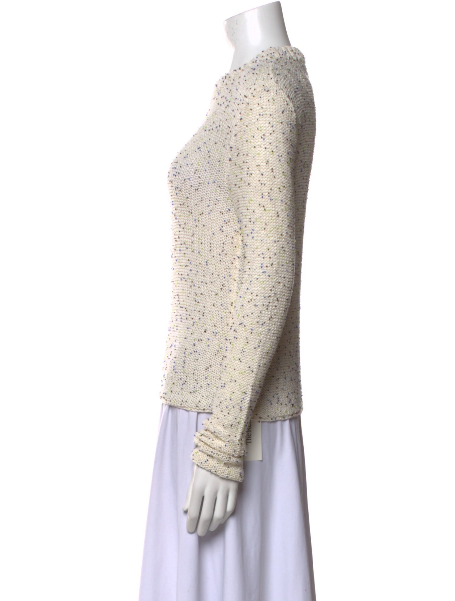 Gabriela Hearst Silk Crew Neck Sweatshirt