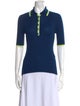 Gabriela Hearst Cashmere Three-Quarter Sleeve Polo