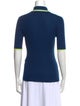 Gabriela Hearst Cashmere Three-Quarter Sleeve Polo