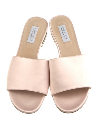 Gabriela Hearst Satin Slides