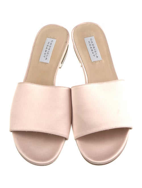 Gabriela Hearst Satin Slides