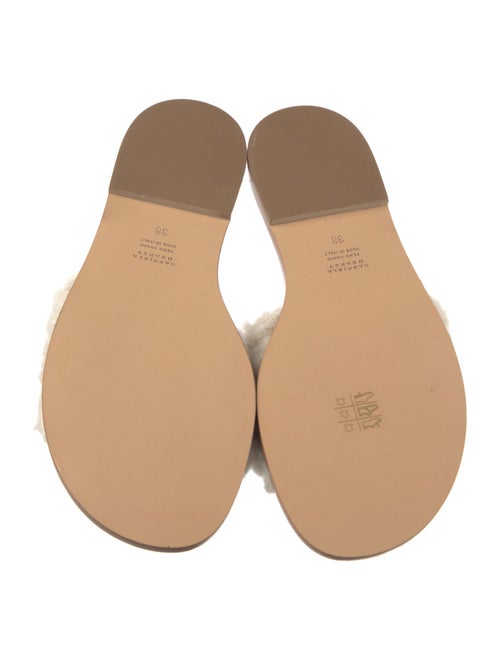 Gabriela Hearst Shearling Slides