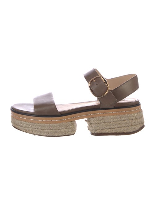 Gabriela Hearst Leather Espadrilles