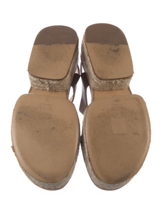 Gabriela Hearst Leather Espadrilles