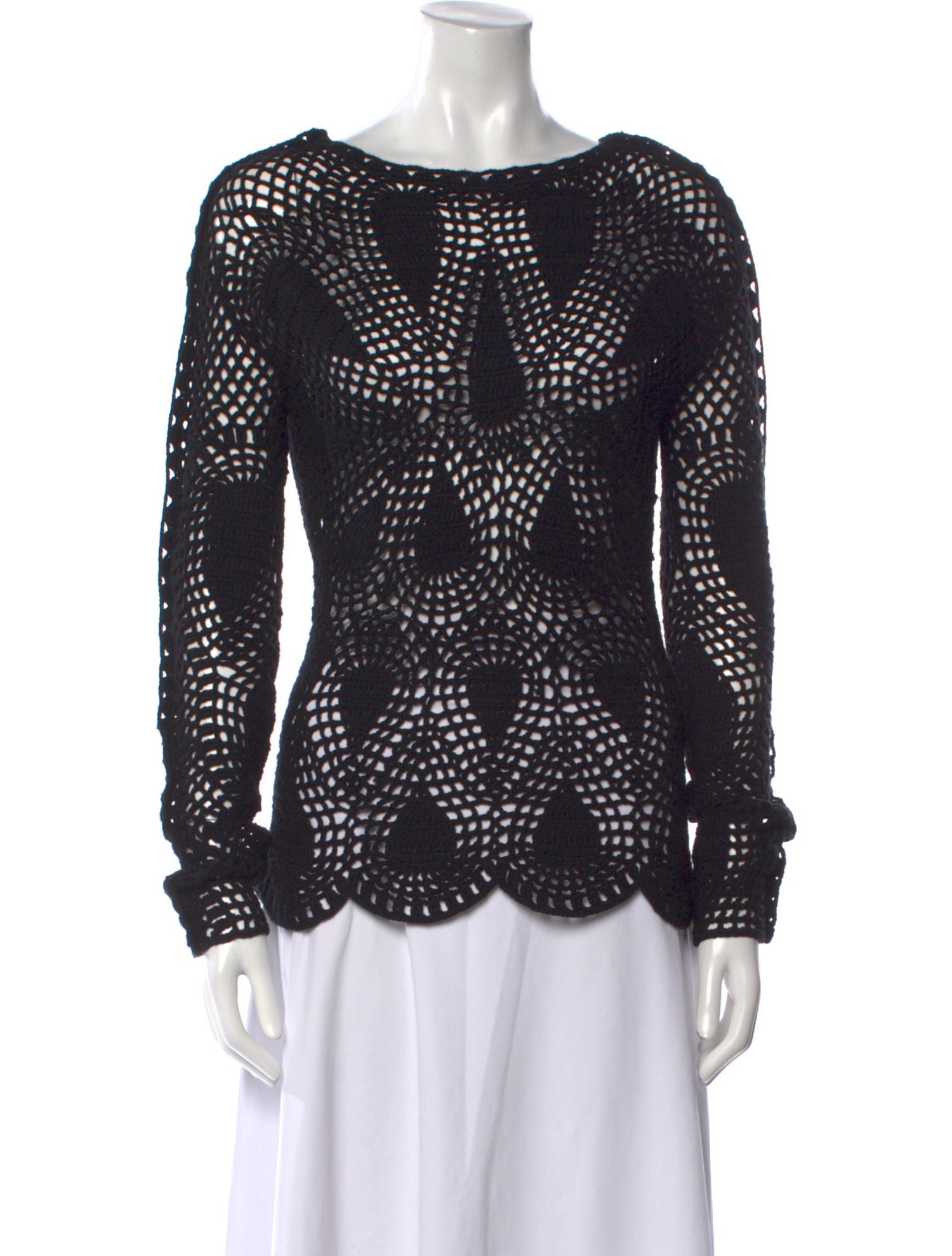 Gabriela Hearst Wool Scoop Neck Sweater w/ Tags