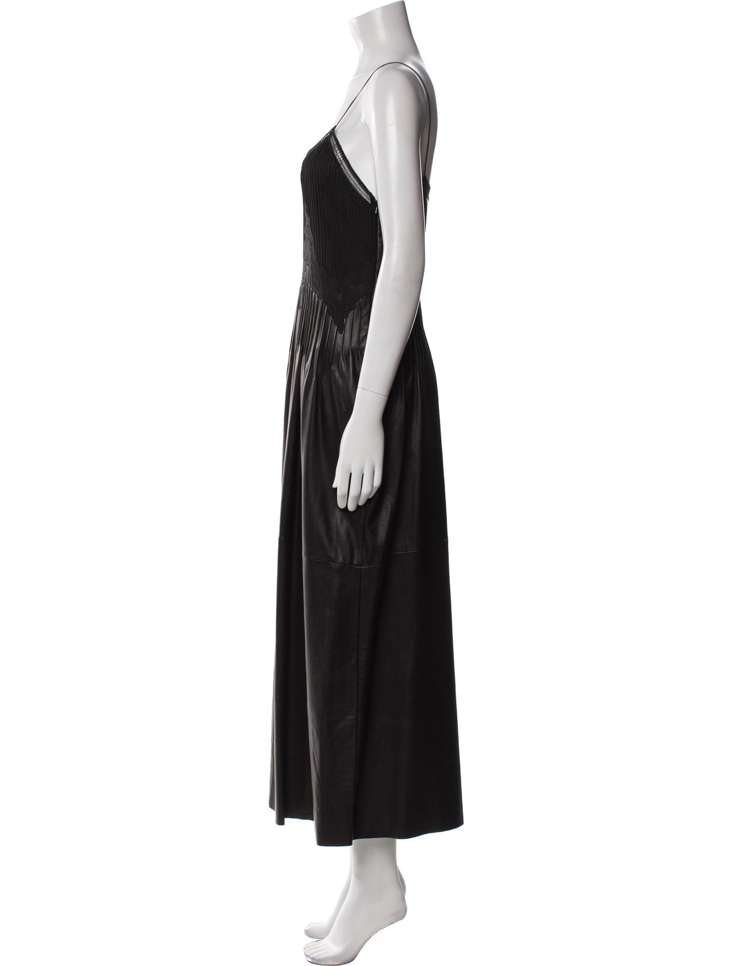 Gabriela Hearst Lambskin Long Dress