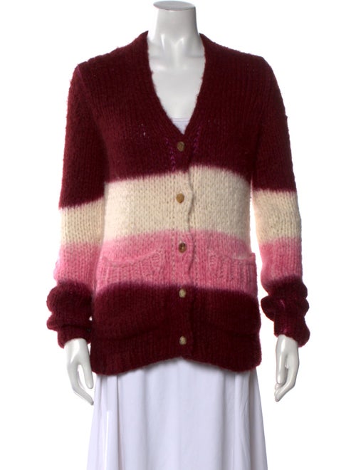 Gabriela Hearst Cashmere Colorblock Pattern Sweater