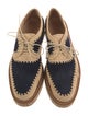 Gabriela Hearst Straw Colorblock Pattern Espadrilles