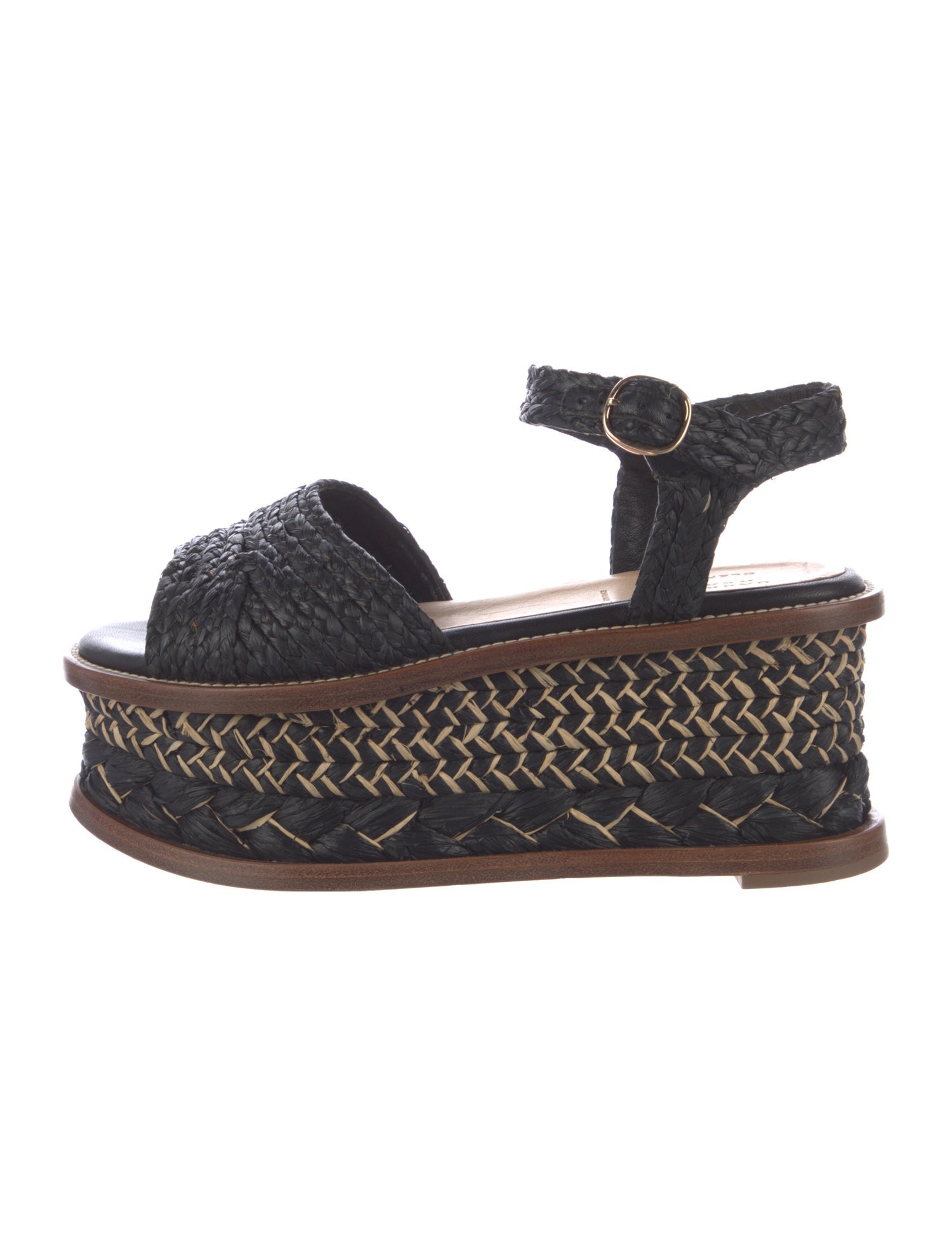 Gabriela Hearst Straw Espadrilles