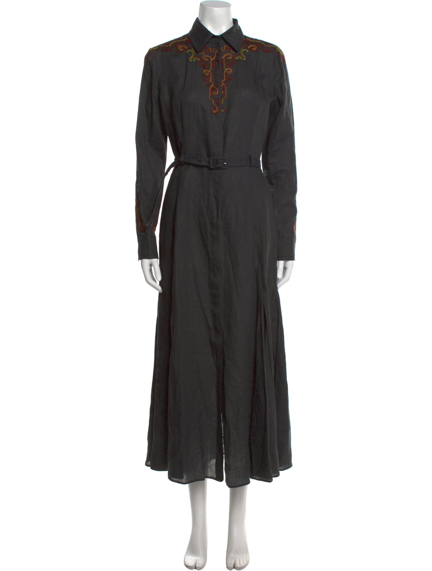 Gabriela Hearst Linen Long Dress
