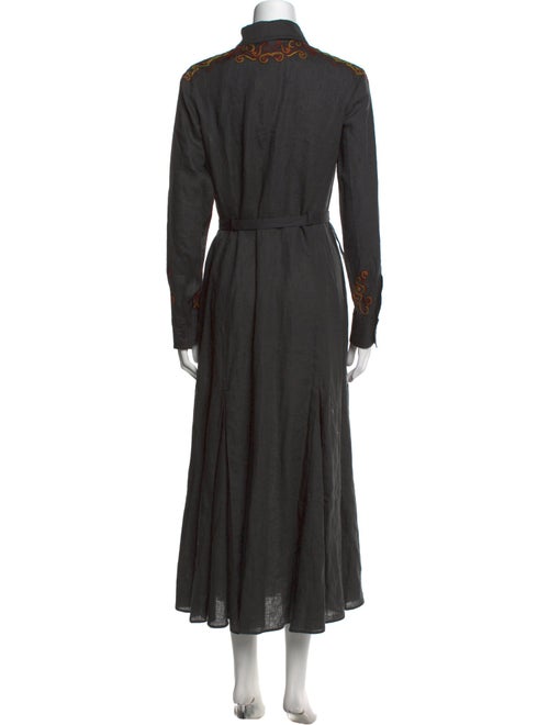 Gabriela Hearst Linen Long Dress