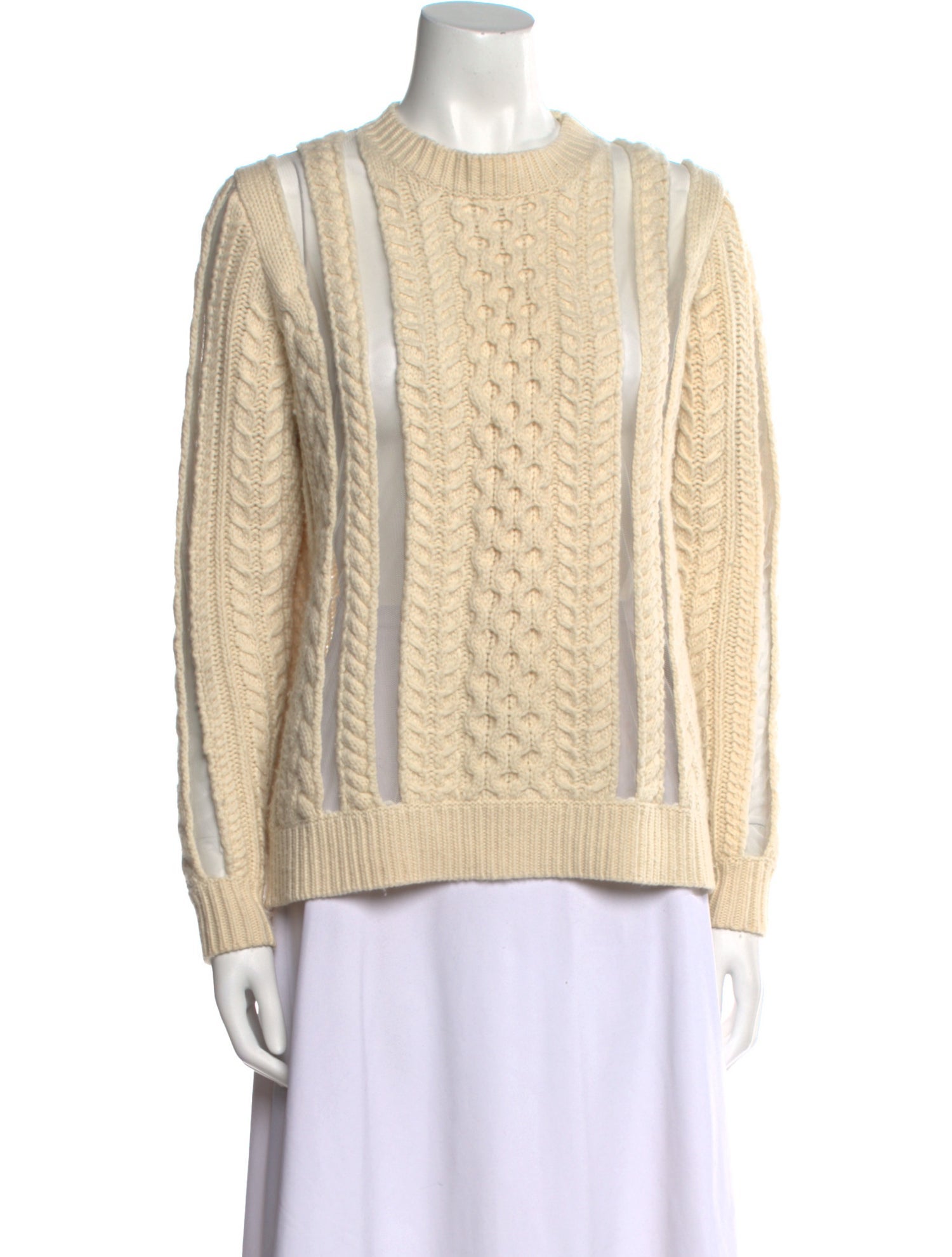 Gabriela Hearst Wool Crew Neck Sweater