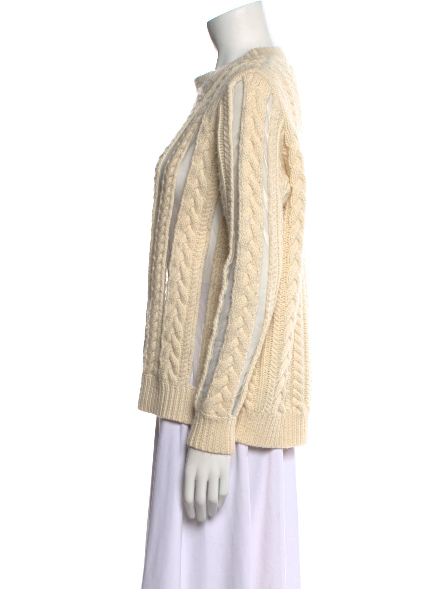 Gabriela Hearst Wool Crew Neck Sweater