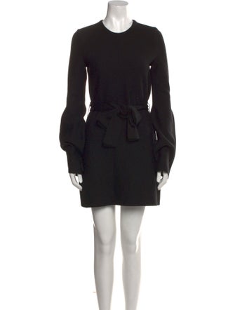 Gabriela Hearst Virgin Wool Mini Dress