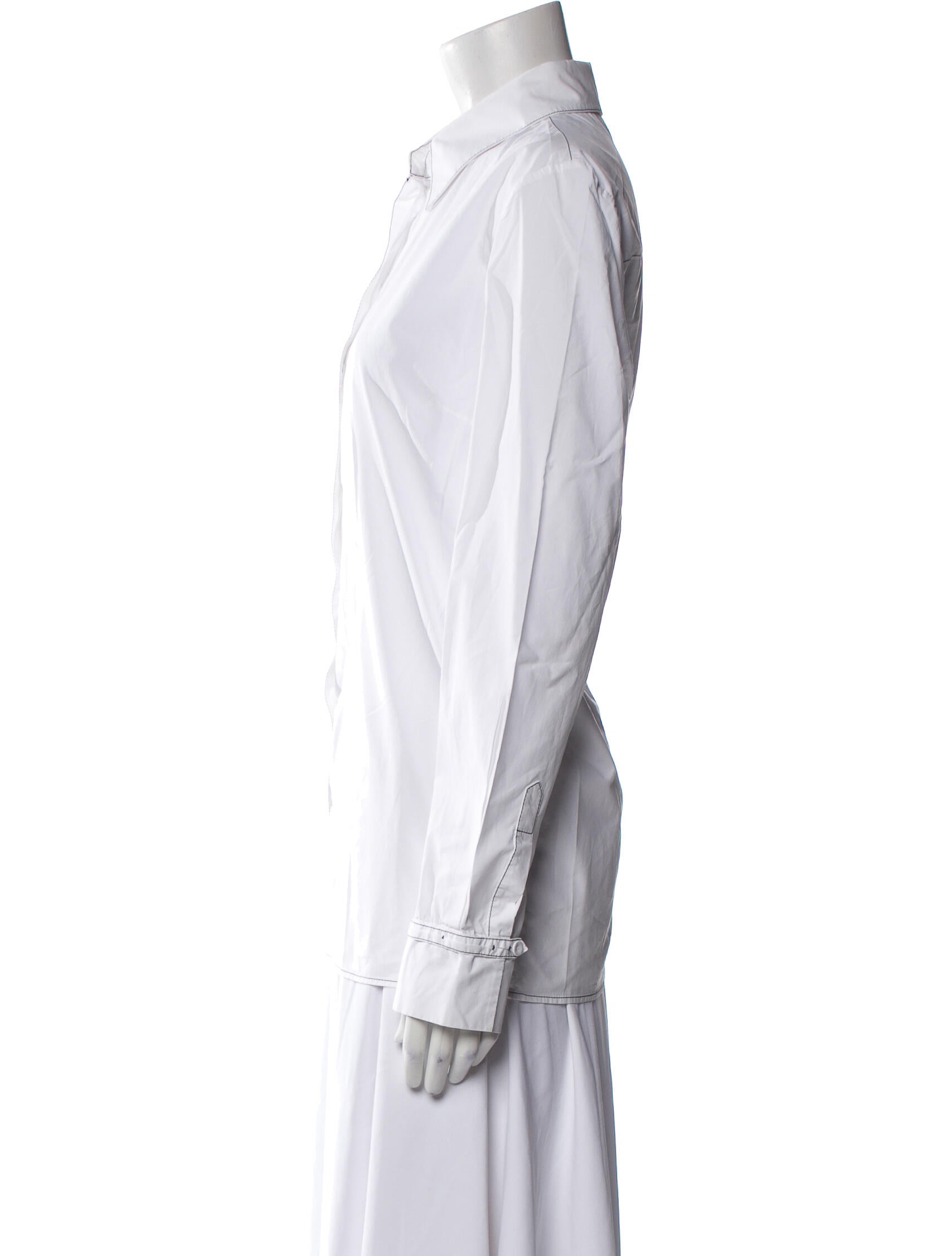 Gabriela Hearst Long Sleeve Button-Up Top w/ Tags