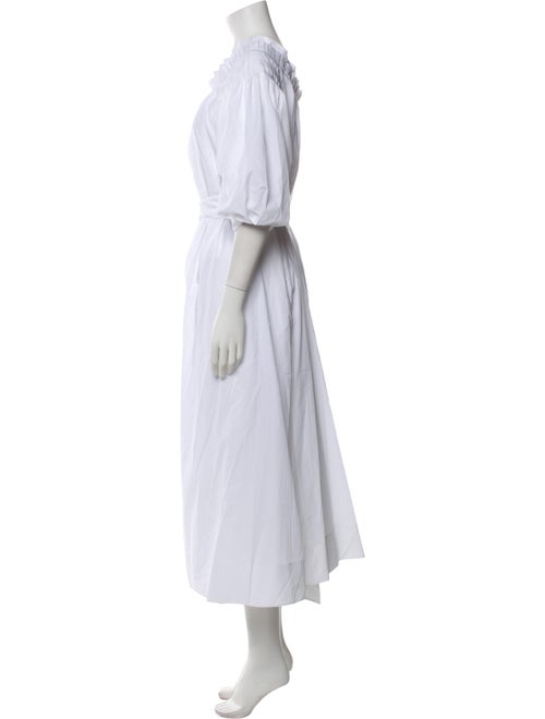 Gabriela Hearst Scoop Neck Long Dress