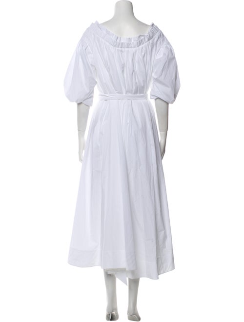 Gabriela Hearst Scoop Neck Long Dress