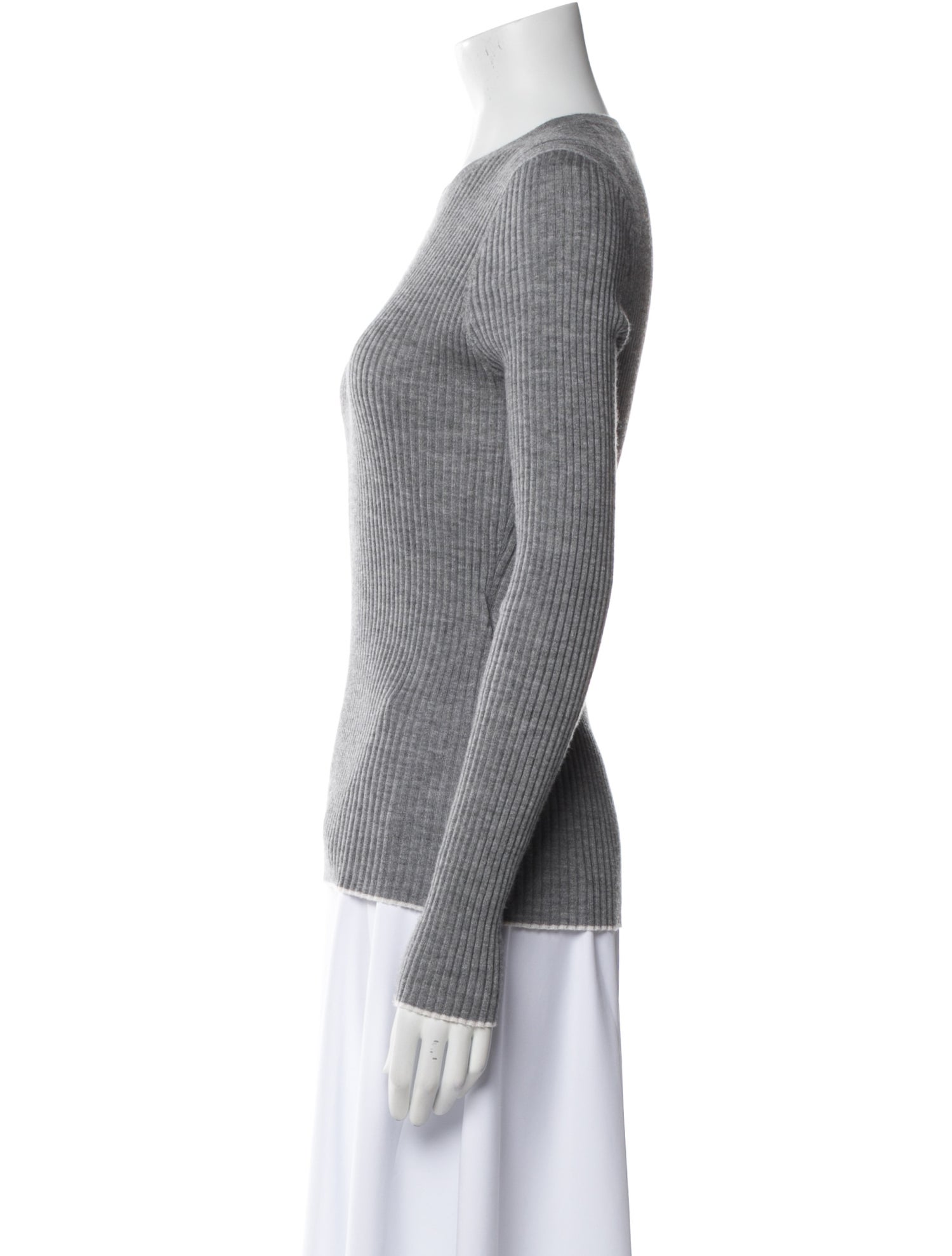 Gabriela Hearst Cashmere Crew Neck T-Shirt