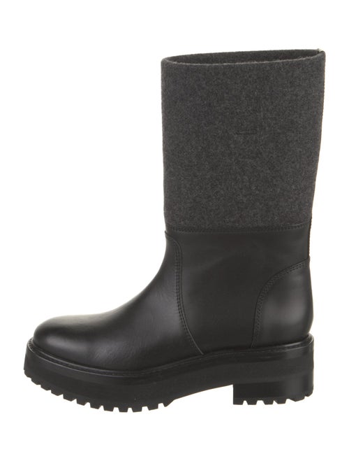 Gabriela Hearst Leather Rain Boots