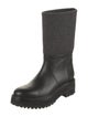 Gabriela Hearst Leather Rain Boots