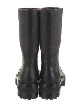 Gabriela Hearst Leather Rain Boots