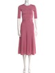 Gabriela Hearst Wool Midi Length Dress