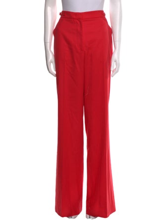 Gabriela Hearst Wool Wide Leg Pants