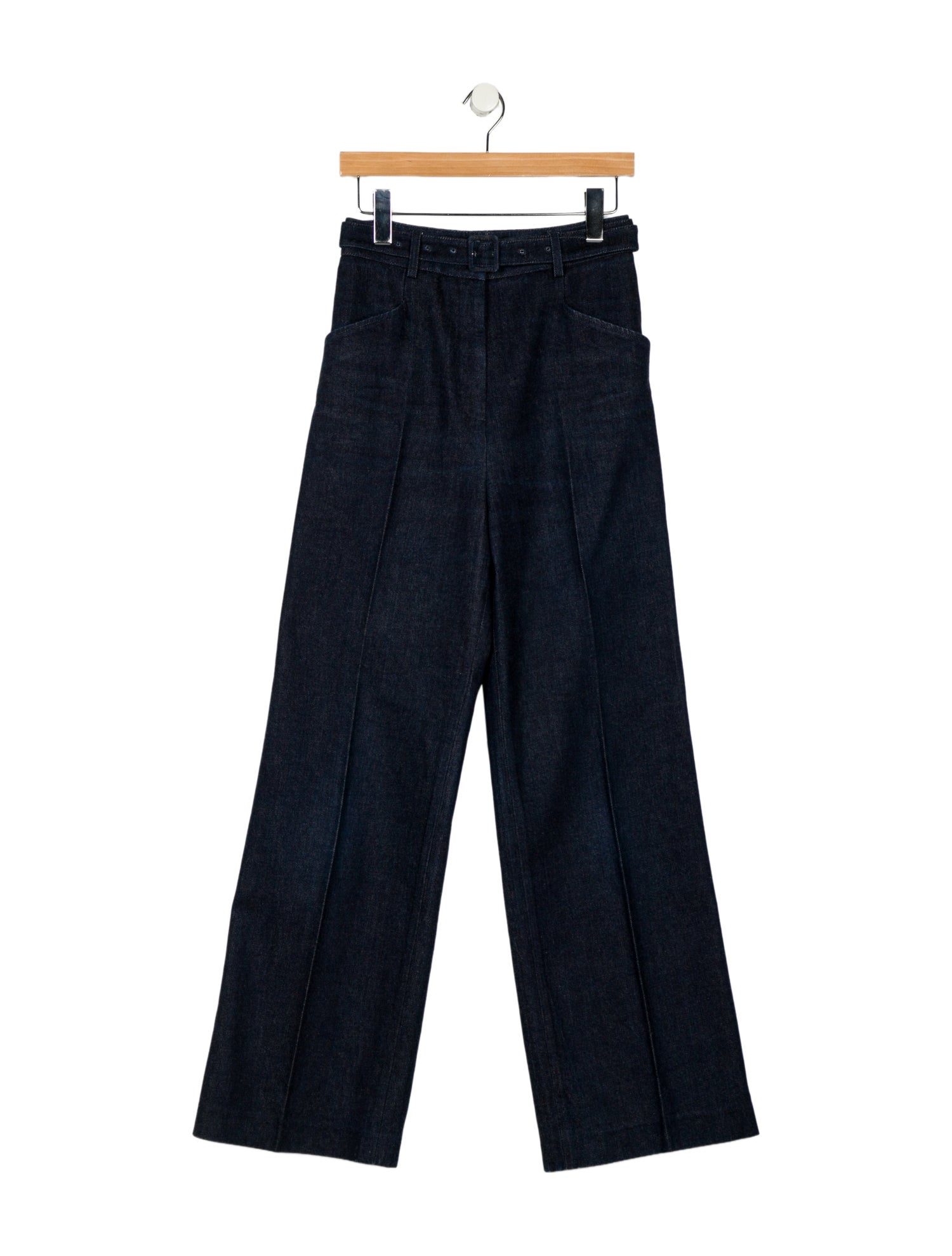Gabriela Hearst High-Rise Wide Leg Jeans