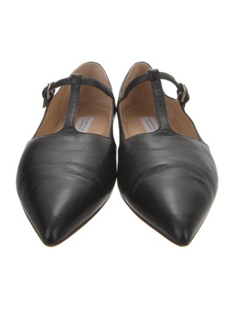 Gabriela Hearst Leather Mary Jane Flats
