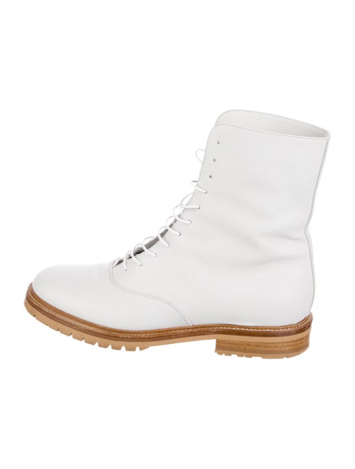 Gabriela Hearst Leather Lace-Up Boots